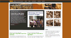 Desktop Screenshot of leahmahan.com